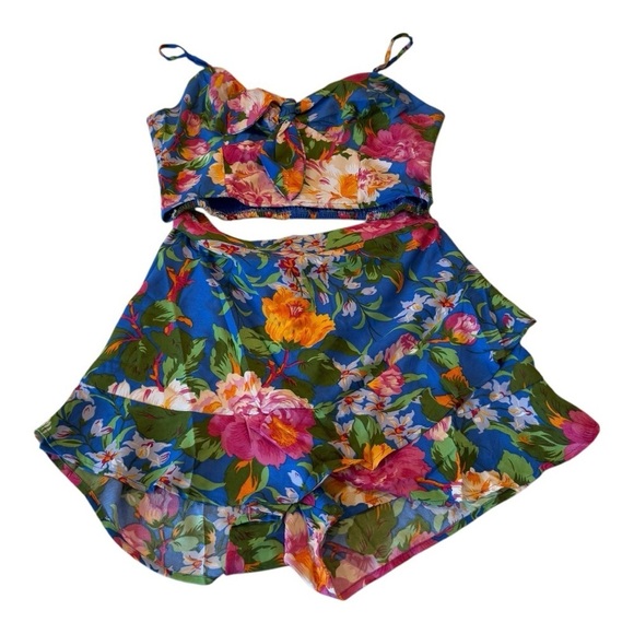 Hawaiian Romper with Midriff Cutout by Lottie & Holly (Band of Gypsies) NEW - Picture 13 of 15
